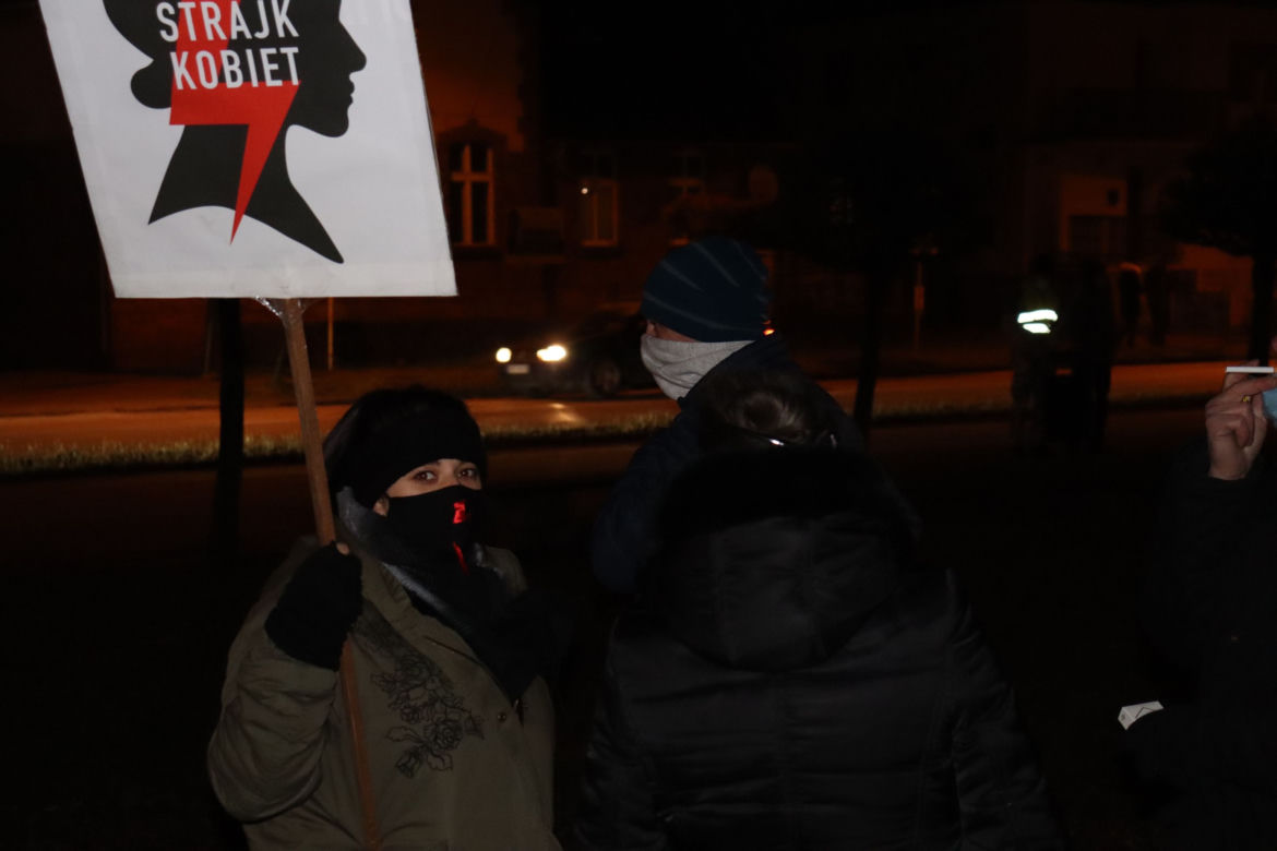 Strajk kobiet w Opalenicy 28.01.2021