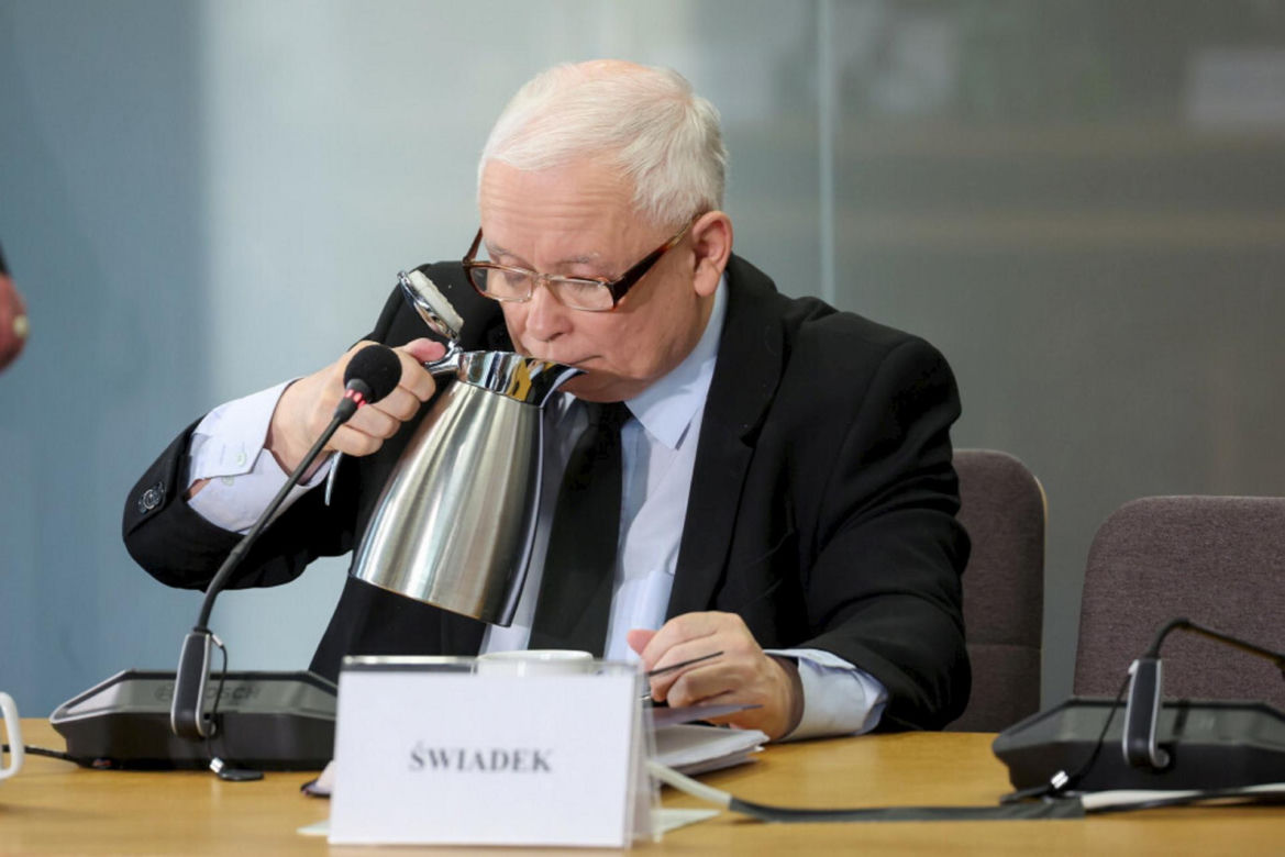 Jarosław Kaczyński. Sejmowa komisja śledcza w sprawie Pegasusa
