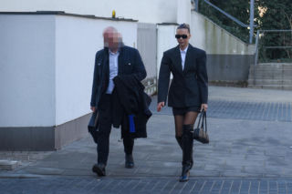 Sandra Kubicka i Aleksander Baron na drugiej rozprawie rozwodowej