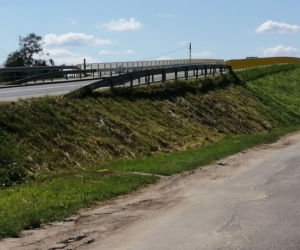 Wiadukt nad budowaną autostradą A1 w Piotrkowie Trybunalskim otwarty!
