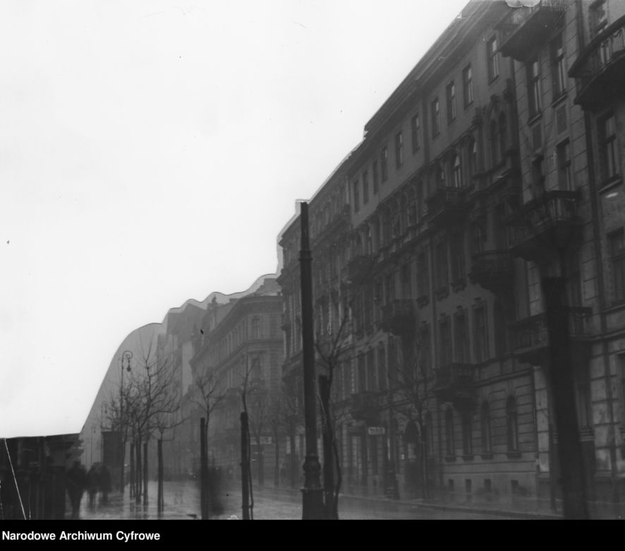 Warszawa. Ulica Nowogrodzka