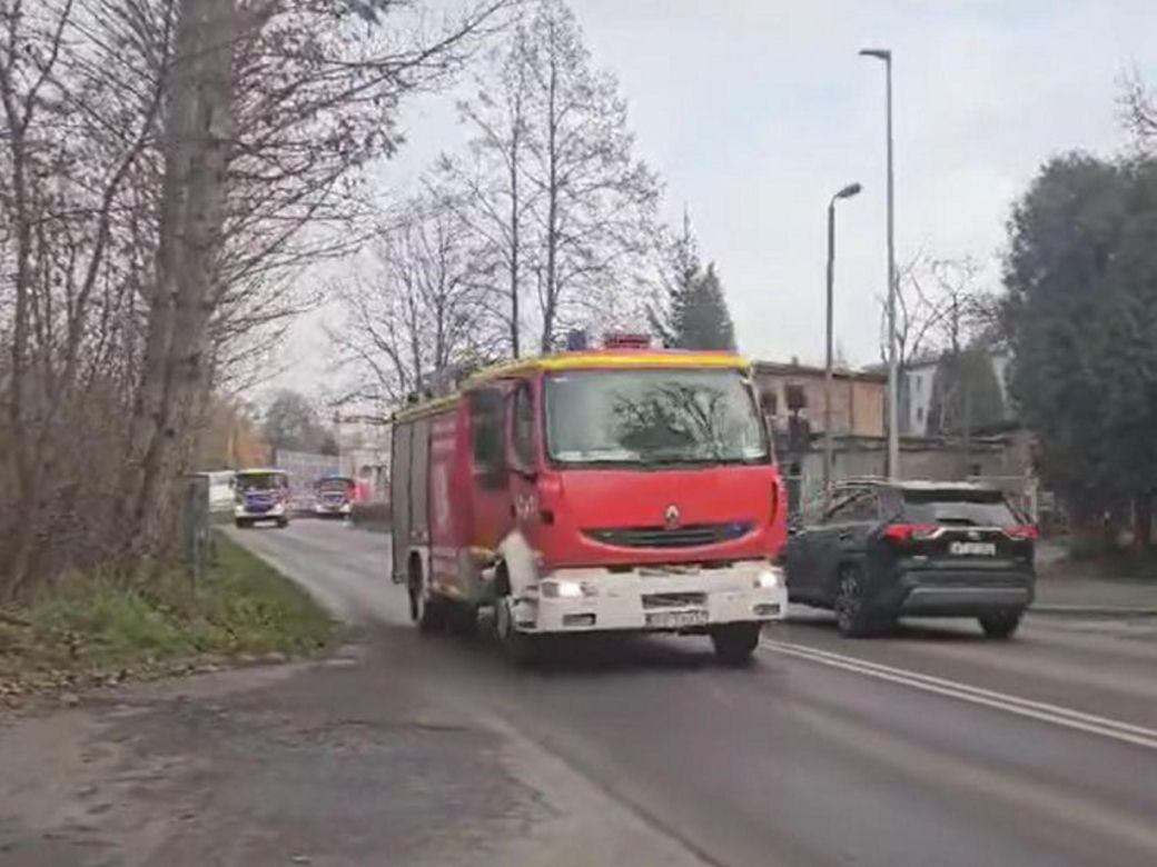 Pożar w Hucie Łaziska
