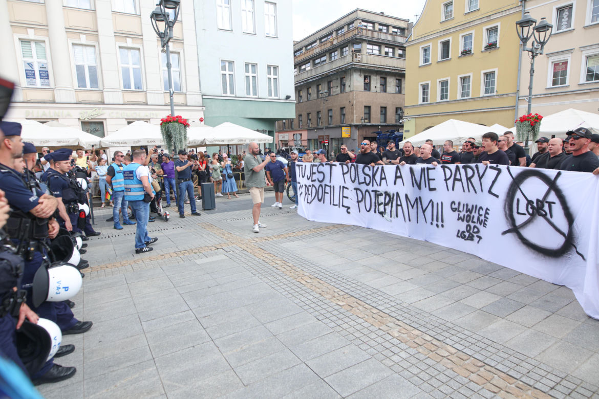 Marsz Równości w Gliwicach przeszedł przez centrum miasta
