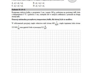 Matura fizyka 9