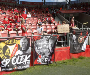 Widzew Łódź - Piast Gliwice: Zdjęcia kibiców i zawodników z meczu 34. kolejki PKO BP Ekstraklasy
