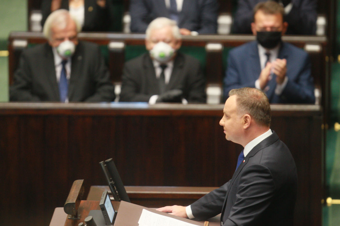 Zaprzysiężenie na prezydenta Andrzeja Dudy