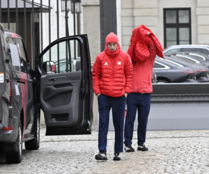 Kacper Tomasiak i skoczkowie u prezydenta