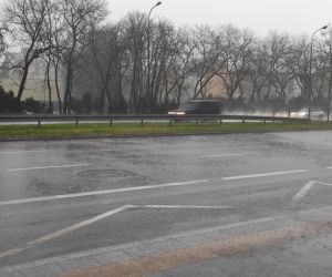 Pierwsza wiosenna burza uderzyła w Warszawę