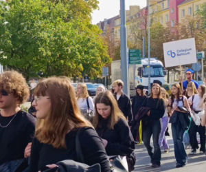 Spacerek na uniwerek w Szczecinie