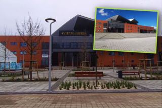 Beton ustąpił miejsca zieleni. Niezwykła metamorfoza placu przed Netto Areną