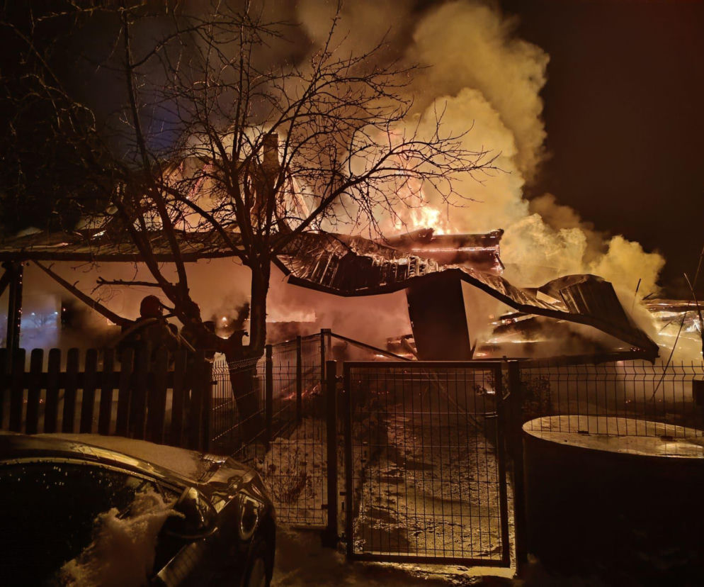 Tragiczny pożar w Pasiecznikach Dużych. Nie żyją dwie osoby