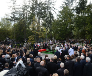 Pogrzeb marszałka seniora Kornela Morawieckiego