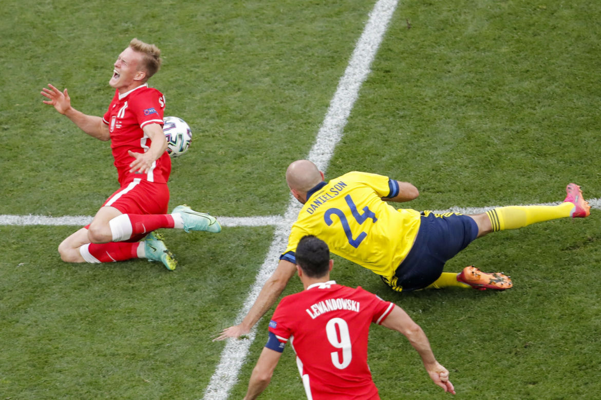 Polska - Szwecja na Euro 2020 [ZDJĘCIA z Petersburga]