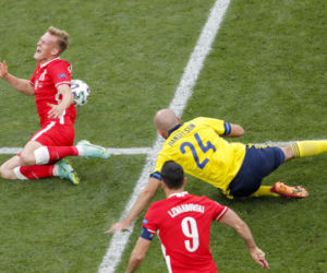 Polska - Szwecja na Euro 2020 [ZDJĘCIA z Petersburga]