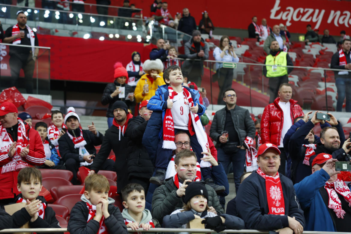 Kibice na meczu Polska - Estonia. Zdjęcia z trybun [21.03.2024]