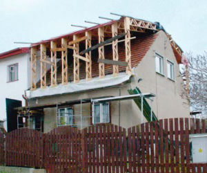 Nowa więźba dachowa