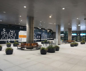 Dworzec kolejowy Warszawa Zachodnia po otwarciu