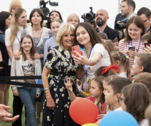 Pierwsza dama Jill Biden z wizytą w Rumunii