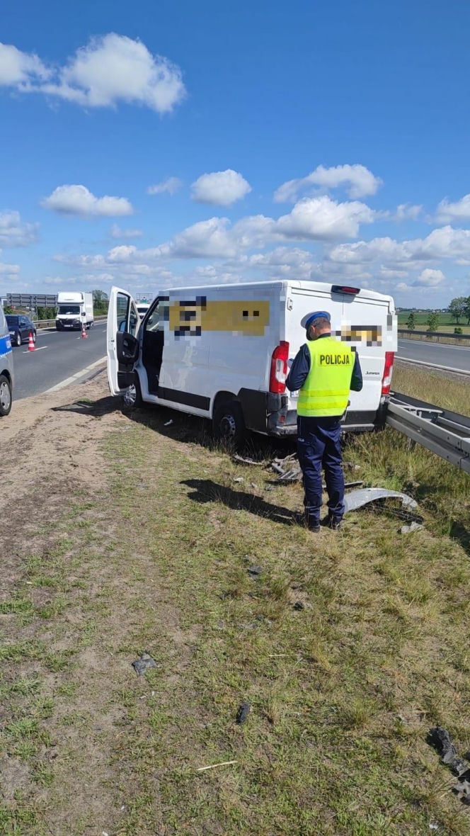 Zablokowana S5 koło Leszna. Zderzenie kilku aut na wysokości Święciechowy