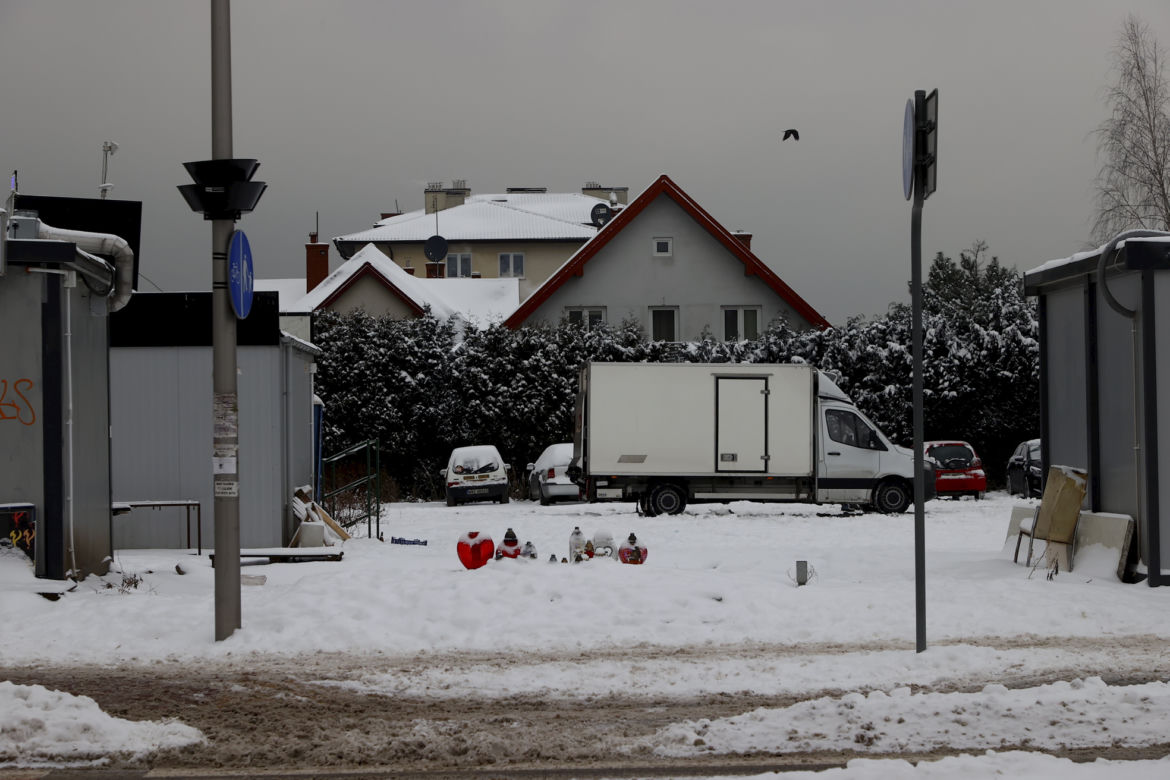 Pustka po warzywniaku pana Stasia