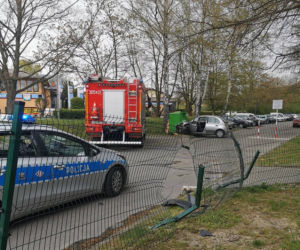 Wypadek na ul. Pachońskiego w Krakowie