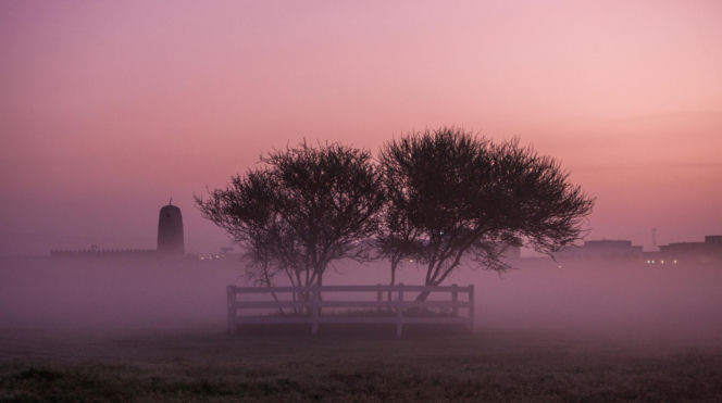 Różowa mgła nad Europą! Meteorolodzy mają wyjaśnienie?