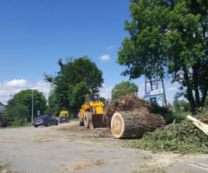 6 Skutki nawałnicy w woj. łódzkim /okolice Giemzowa