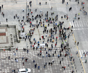 Protest przedsiębiorców w Warszawie
