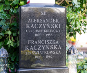 Tak wygląda grób Rajmunda Kaczyńskiego