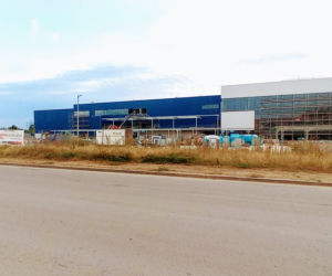 Budowa sklepu IKEA w Szczecinie - sierpień 2020