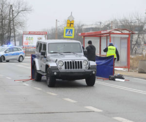 Śmiertelny wypadek na skrzyżowaniu ulic Patriotów i Szafirowej