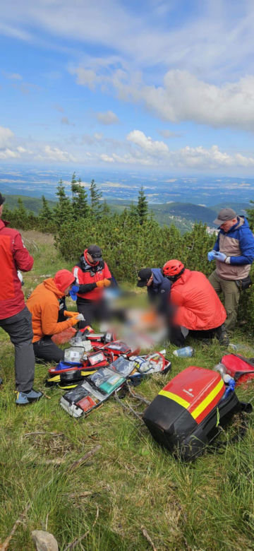 Dramat na trasie ultramaratonu pod Śnieżką. Życie biegacza uratowane dzięki błyskawicznej reakcji