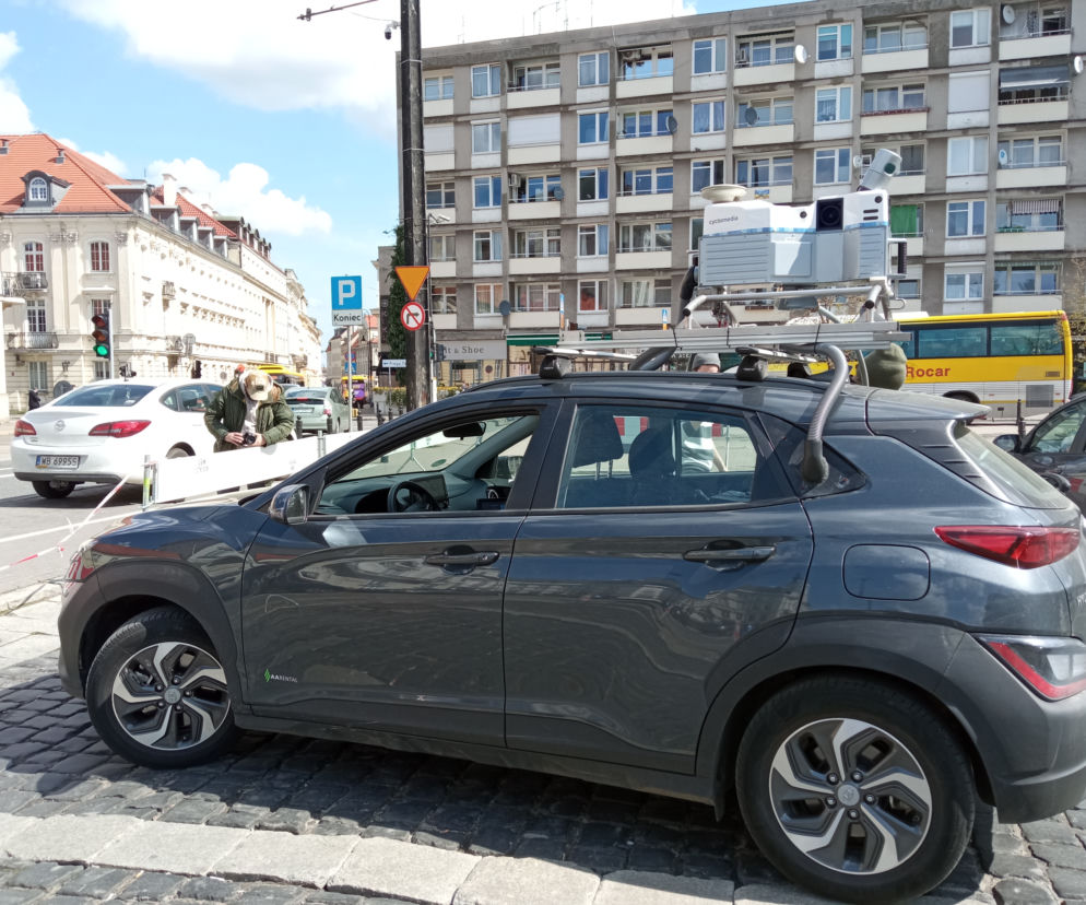 Mobilne skanowanie ulic