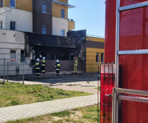 Pożar mieszkania w Gostyninie! Większemu nieszczęściu zapobiegli strażacy! [ZDJĘCIA]