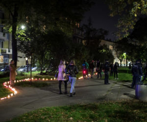 Pogrzeb praw kobiet. Protest po wyroku TK w Krakowie