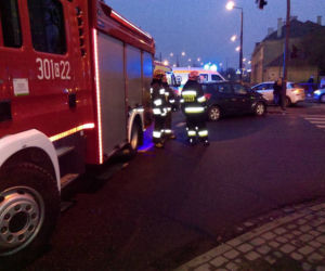 Wypadek w centrum Bydgoszczy