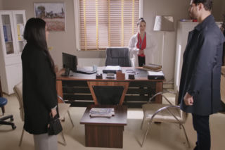 Panna młoda, odcinek 30. Hancer, Cihan, lekarka