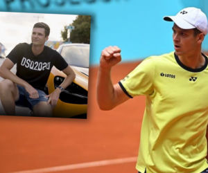Hubert Hurkacz jeździ drogowym bolidem. Ten McLaren pali 20 litrów na setkę