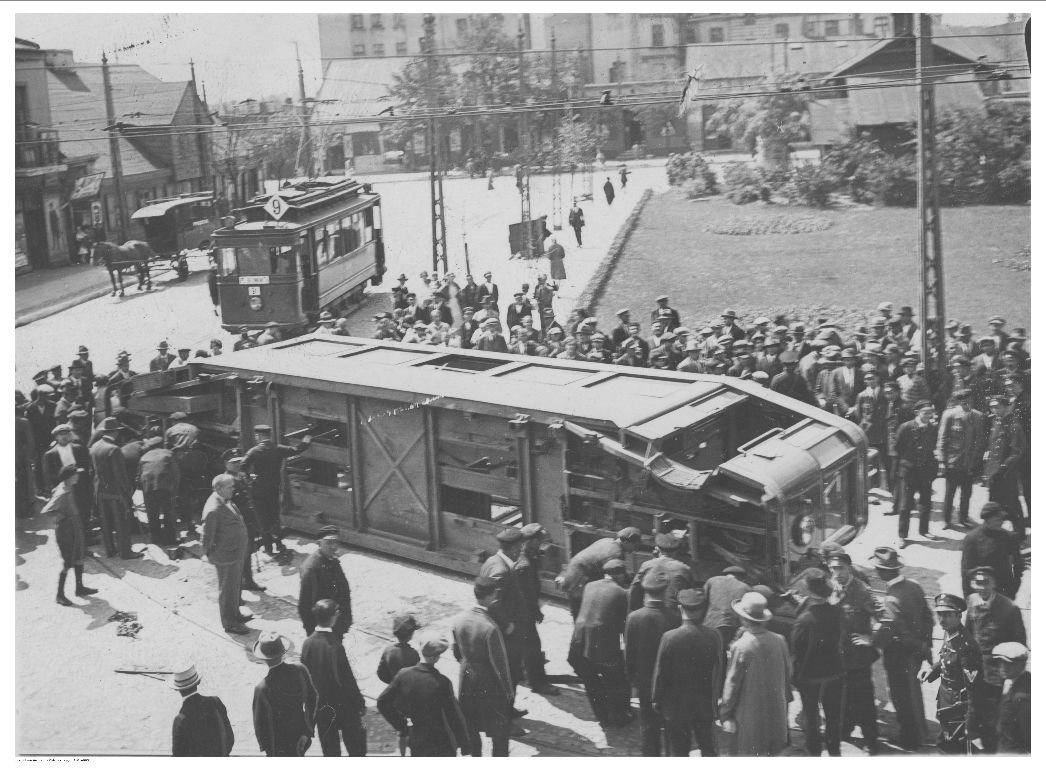 Katastrofa tramwajowa na pl. Reymonta w Łodzi