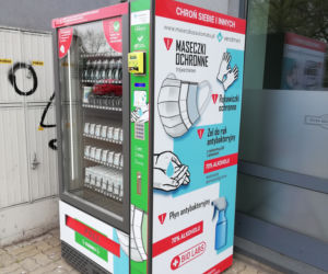 Pierwszy maseczkomat stanął w Legionowie