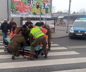  Siedleccy żołnierze uratowali panią Marię