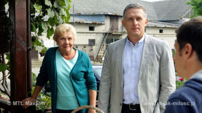M jak MIŁOŚĆ odc. 970. Artur Rogowski (Robert Moskwa), Barbara Mostowiak (Teresa Lipowska)
