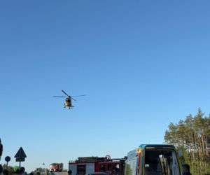 14-latek na hulajnodze zderzył się z samochodem