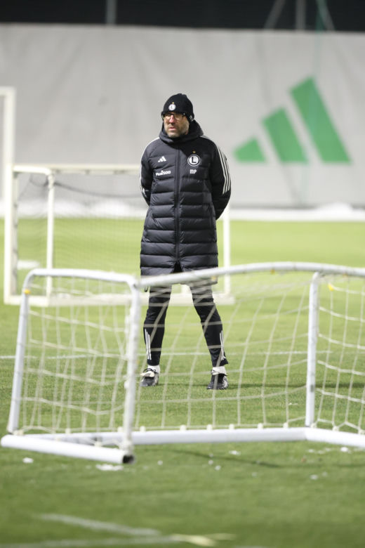 pierwszy trening Marka Papszuna w Legii
