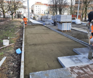 Przebudowa torowisk w Szczecinie