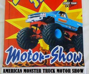 American Monster Truck Motor Show w Łodzi - plakat