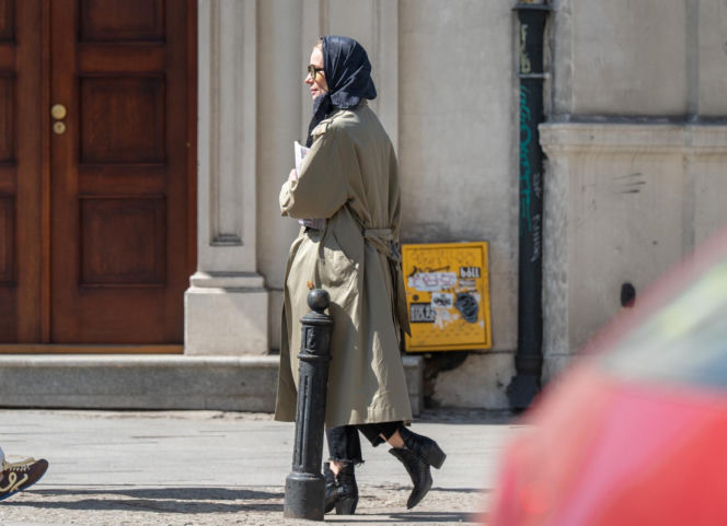 Magdalena Cielecka walczy z wiatrem