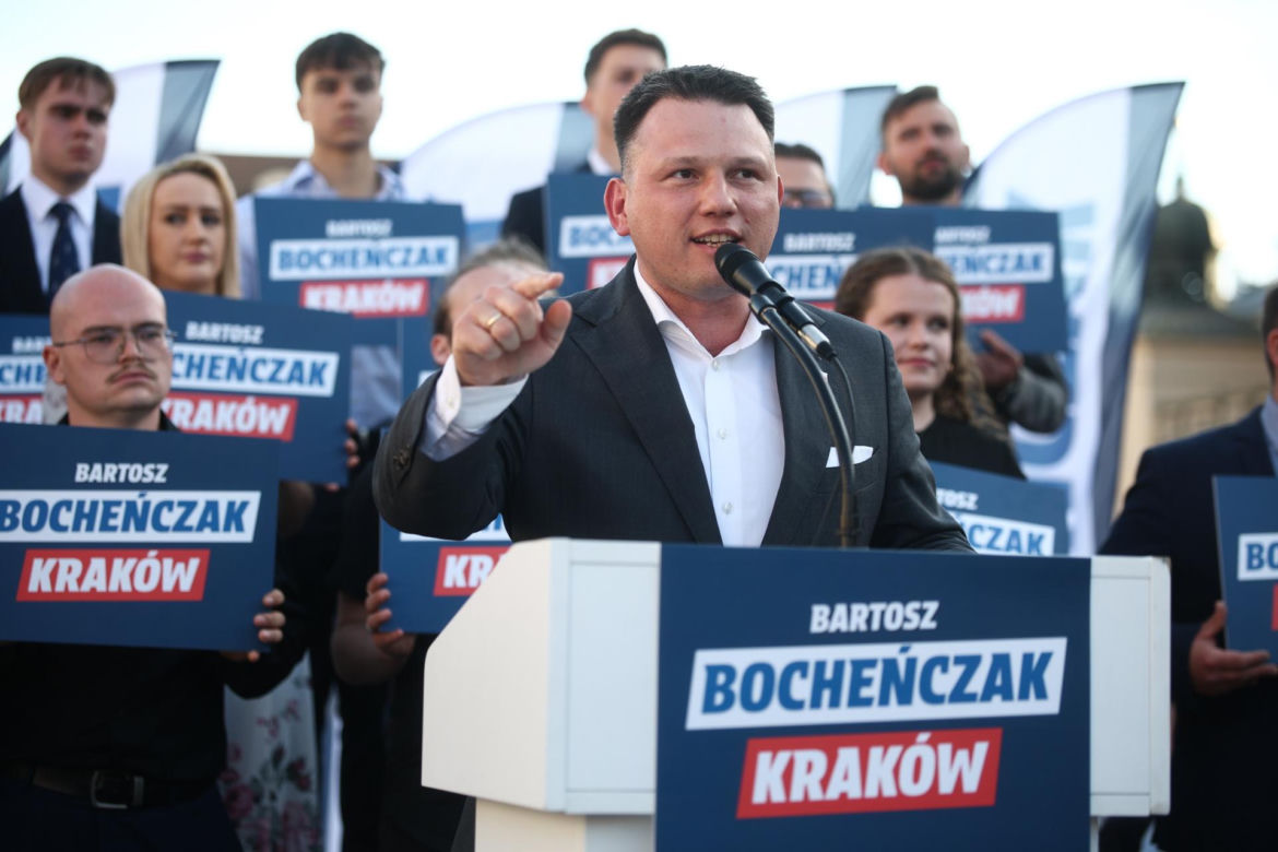 Inauguracja kampanii/prekampanii Bartosza Bocheńczaka