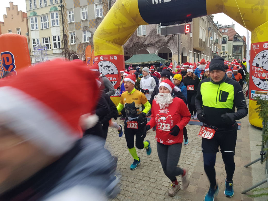 III Bieg Mikołajów w Olsztynie