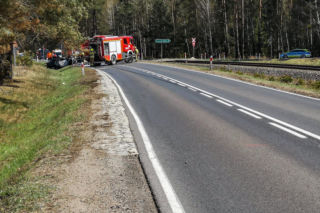 Tragiczny finał ucieczki przed policją. Auta stanęły w ogniu, zginęły dwie osoby